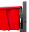 Zidna ploča za alat 39x39cm + 25 kutija RED