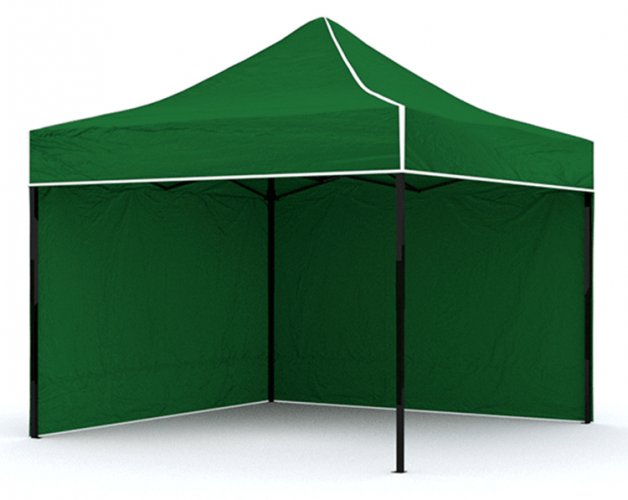 Ollós sátor  3x6 zöld simple SQ