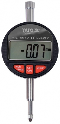 Elektronski merilnik odstopanj 0-12,7mm YT-72453