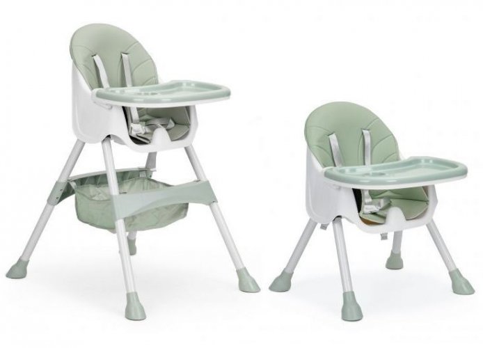 Детски стол за хранене 2в1 Azure