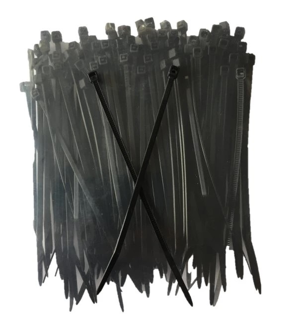 Kábelkötegelők 200x7,6mm BLACK