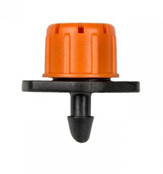 Csepegtető gomba állítható 0-70 l/óra, 1/4"