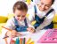 Розов комплект за рисуване за деца 168 броя KID ART