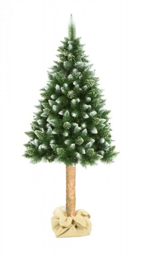 Weihnachtsbaum mit Stamm Tanne 220cm Luxury Diamond