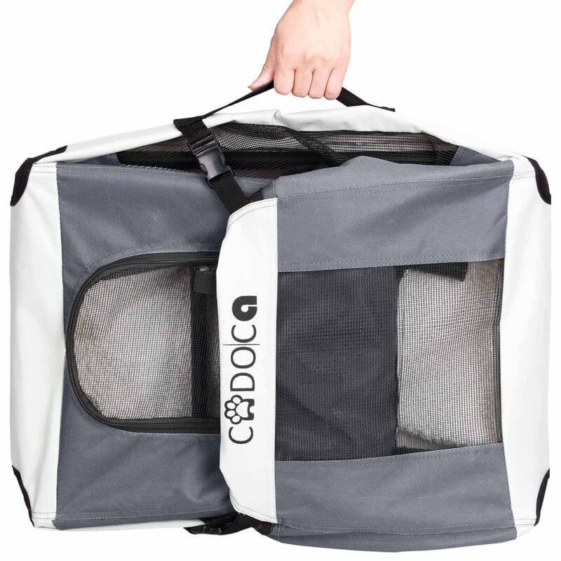 Geantă portabilă animale de companie 82 x 59 x 59 cm Grey - XL