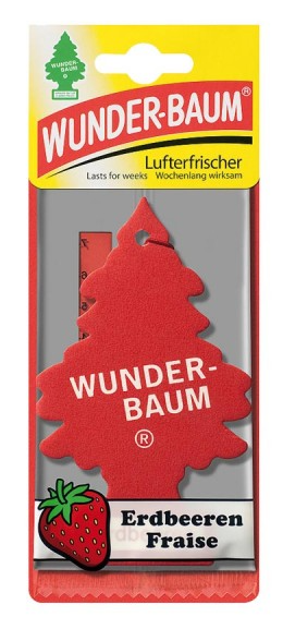 Auto-Luftfrischer Baum - Erdbeere