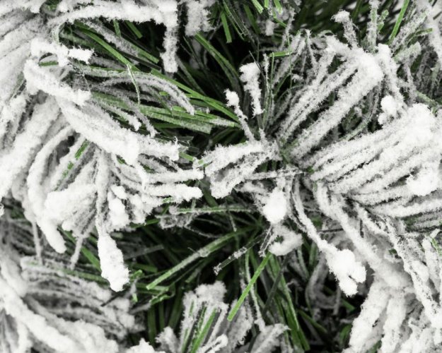 Božični venec 65 cm Snowy