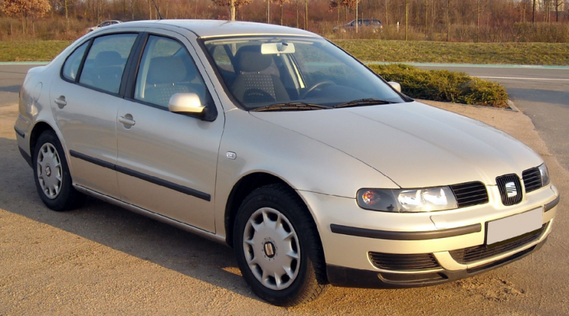 Capac pentru cotieră Seat Toledo 2, husă textilă, gri