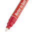 Vízálló olajos jelölő toll - piros, kerek 2,5 mm