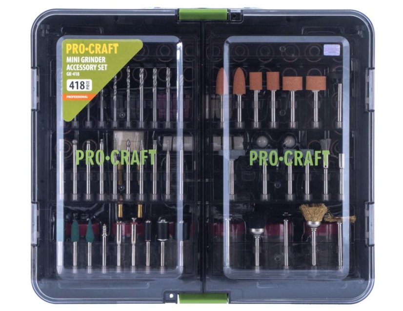 Egyenes csiszológép tartozékkészlet GK-418