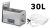 Ultrahangos tisztító 30L JPS-100A