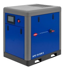 Csavarkompresszor APS 10 IVR X 10 bar 10 LE/7,5 kW 270-1020 l/min 369410-IVR