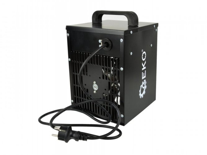 Elektromos hősugárzó 2kW beépített termosztáttal + ventilátor G80400
