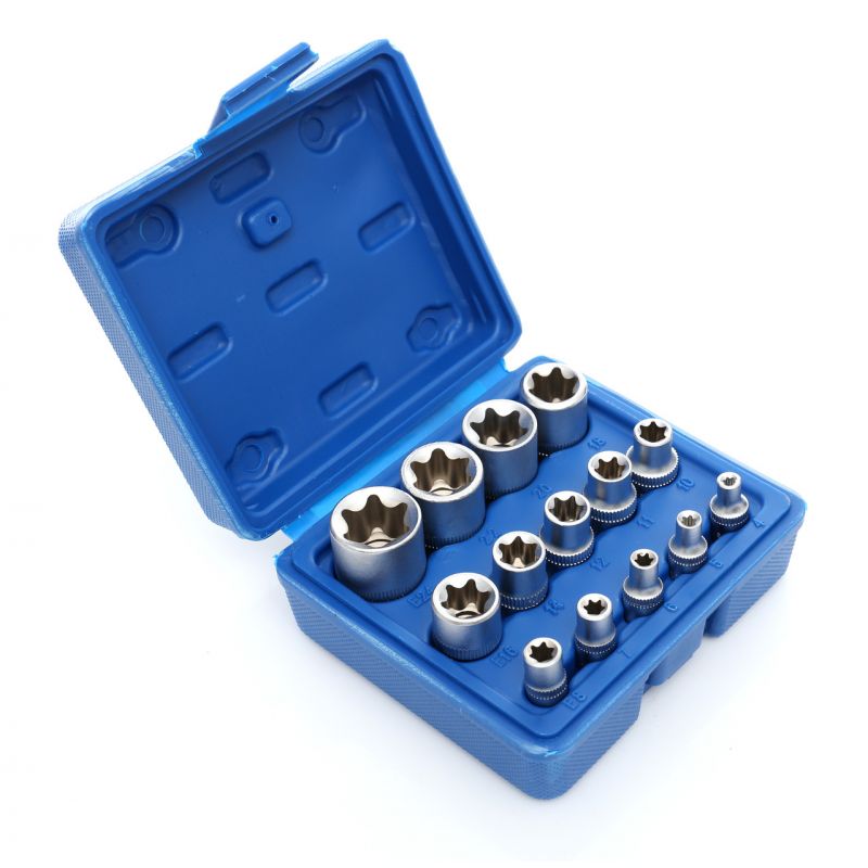 Dugókulcs készlet TORX 14 db KD10335