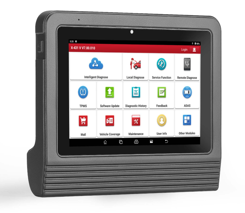 Autódiagnosztika Launch X431 V+ 5.0 CZ 2025