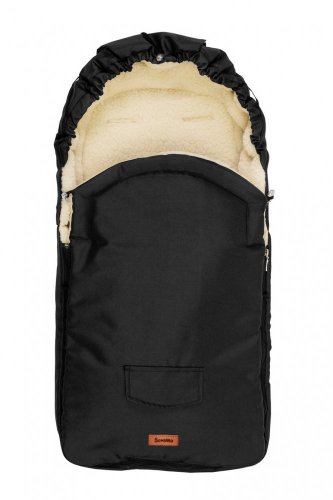 Zimska vreča za voziček 95x40cm LANA Black