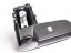 Könyöktámasz VW POLO 5 model 6R - fém adapter, fekete, öko-bőr