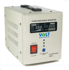 Szinuszos feszültség átalakító  PRO 500E 12V/230V/500W