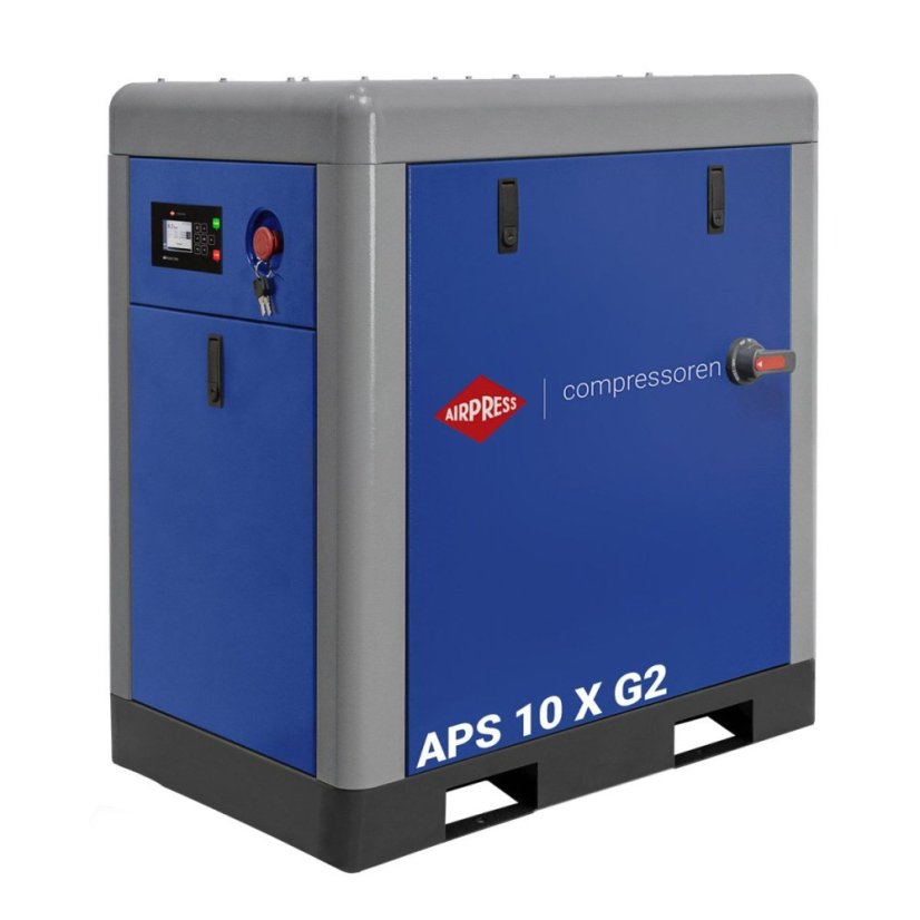 Csavarkompresszor APS 10 X G2 10 bar 10 LE/7,5 kW 970 l/min 369410-G2