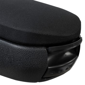 Könyöktámasz VW BORA - fém adapter, fekete, textil borítás
