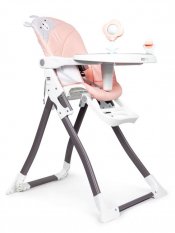 Otroški jedilni stol Pink BEAR Ecotoys