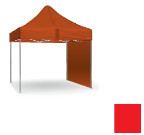 Puna stranica za šator crvena 3x3 m SQ/HQ/EXQ