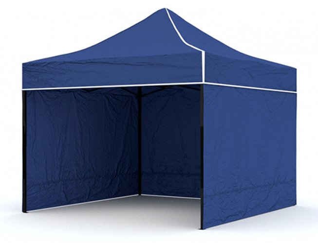 Škarjasti šotor 2x3 modri preprost SQ