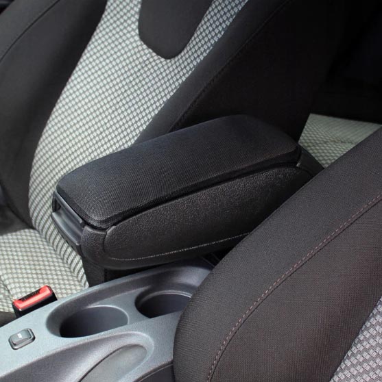 Könyöktámasz Chevrolet AVEO KALOS, fekete, textil borítás