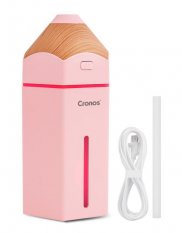 Difuzor de arome LED USB 230ml Pencil Pink