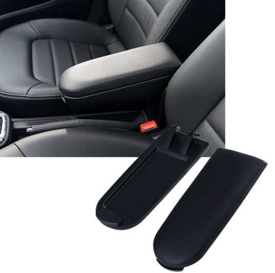 Capac pentru cotieră Škoda Fabia 2, husă textilă, gri