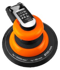 Pneumatická vibrační bruska, 150 mm, 10 000 otáček za minutu 14-020