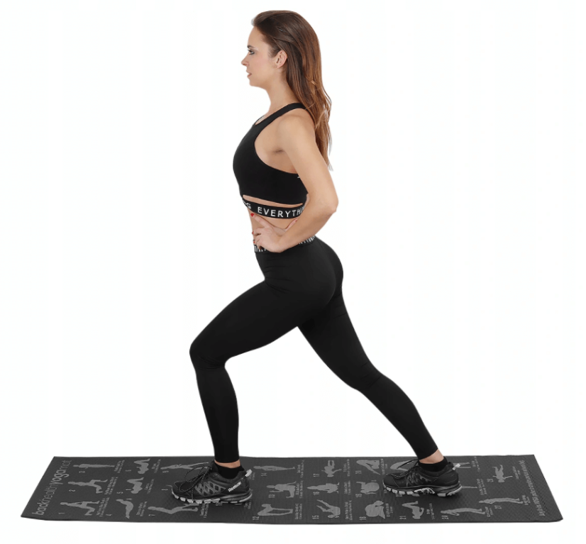 Saltea Youga Yoga Mat Black