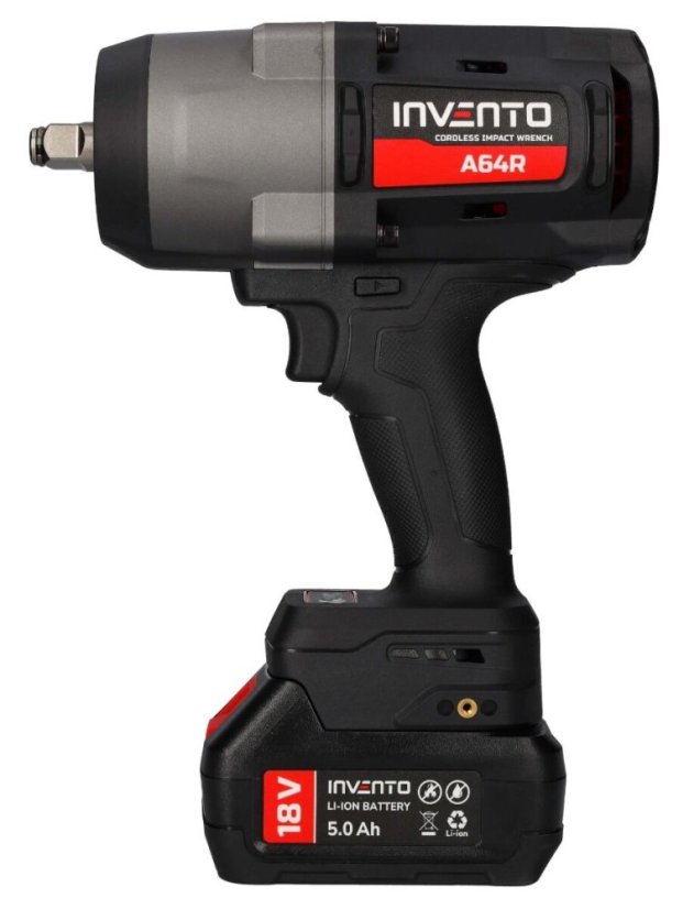 Akkus ütvecsavarozó 18V 1880 Nm + 2x4,0 Ah akkumulátor A64R 1/2"