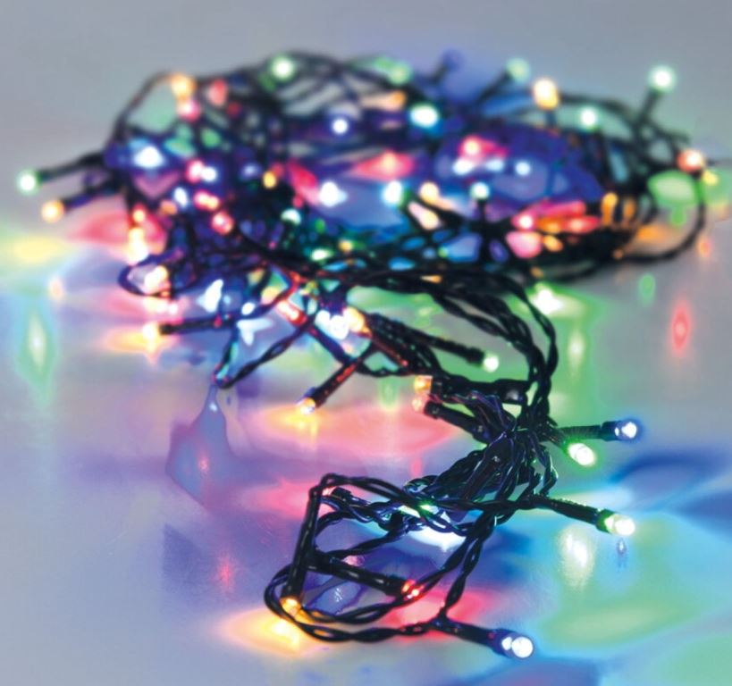 Fényfüzér 9 m 120 LED Többszínű