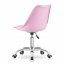 Ružičasta uredska stolica u skandinavskom stilu BASIC
