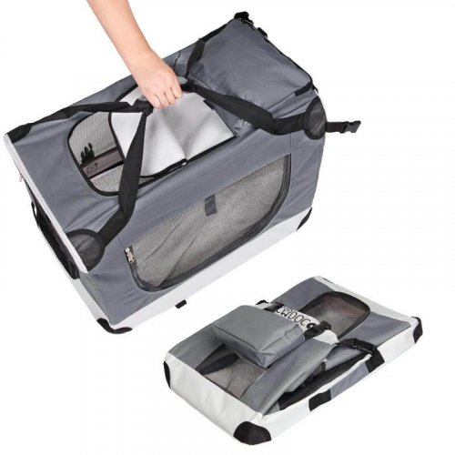 Hordozható táska 60 x 42 x 42 cm Grey – M