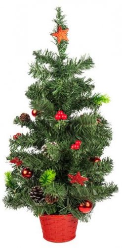 Božično drevo Jelka na mizi 60 cm Tradition