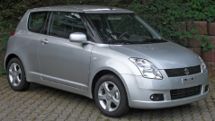 Подлакътник Suzuki SWIFT - Armster 2, черен, еко кожа