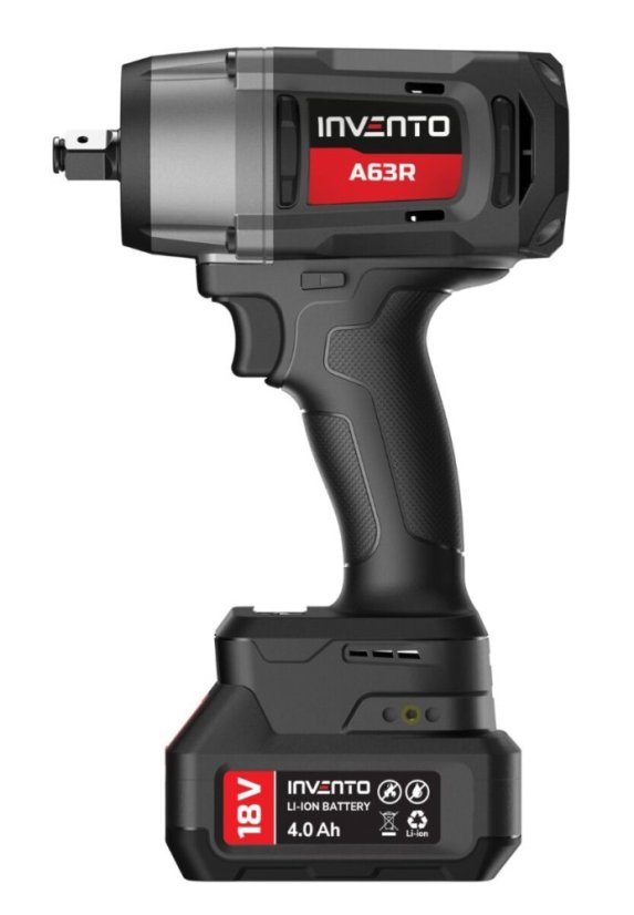Akkus ütvecsavarozó 18V 1180 Nm + 2x4,0 Ah akkumulátor A63R 1/2"