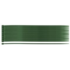 Zahradní stahovací pásky 2,5 x 200 mm, 50 ks, zelené 15-977