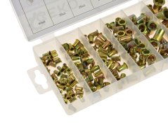 Set piulițe nituibile Oțel M3-M10 150buc G02912