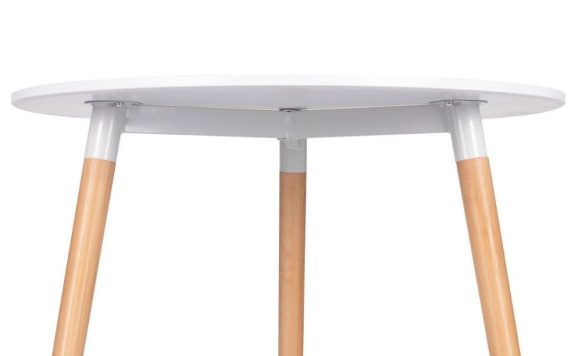 Kör asztal  ANELLO TRIPLE WHITE 80cm