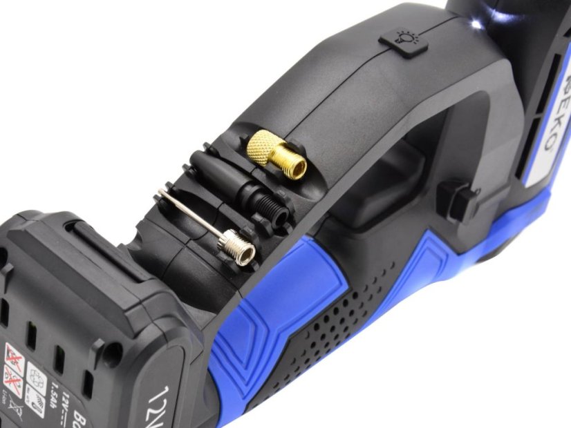 Akku-Kompressor LCD 12V 150PSI