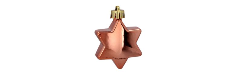 Karácsonyi gömbök 35db Copper