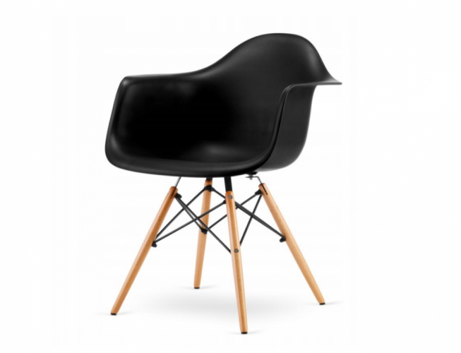 Jedálenská stolička Black Modern