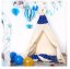 Децка палатка тип Teepee с възглавници Stars blue