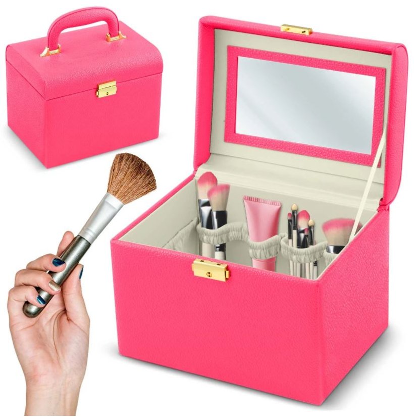 Kozmetikai bőrönd Pinky