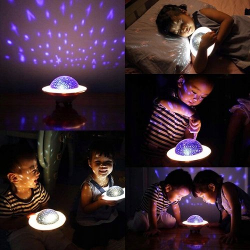 LED Bluetooth nočna svetilka UFO