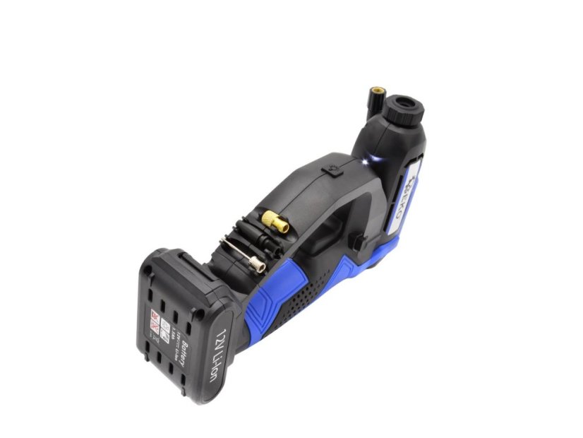 Akku-Kompressor LCD 12V 150PSI