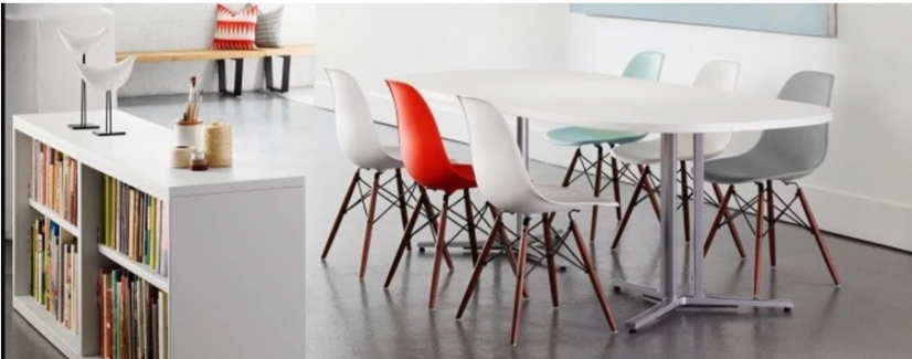 Jedilni stol siv skandinavski stil Classic